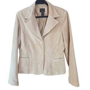 Suede Tan Coat/Blazer